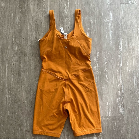 Lululemon Align Bodysuit 8" - Autumn Orange - Picture 3 of 5